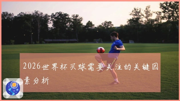 2026世界杯买球需要关注的关键因素分析