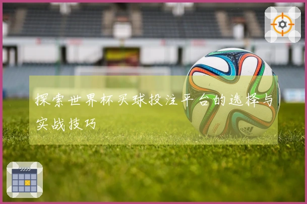 探索世界杯买球投注平台的选择与实战技巧